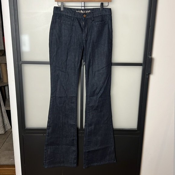 MiH The Marrakesh Jeans Mid Rise Kick Flare Women size 27 - Picture 1 of 8